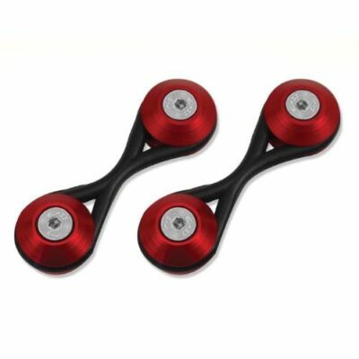Trava do Para-choque Vermelho Decorativo P2 Acessórios Automotivos TPD10