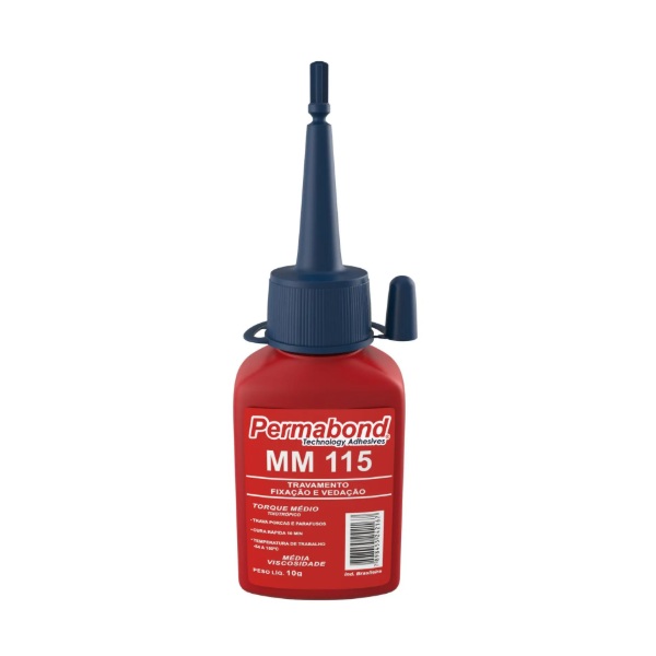 Trava química Parafuso 115 (Azul) 10g Permabond/Promabond 430