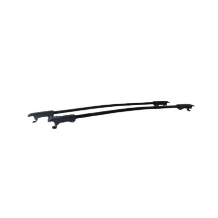 Travessa da Teto 2 e 4 Portas com Longarina Aluminio/Preto Long Life 9085D