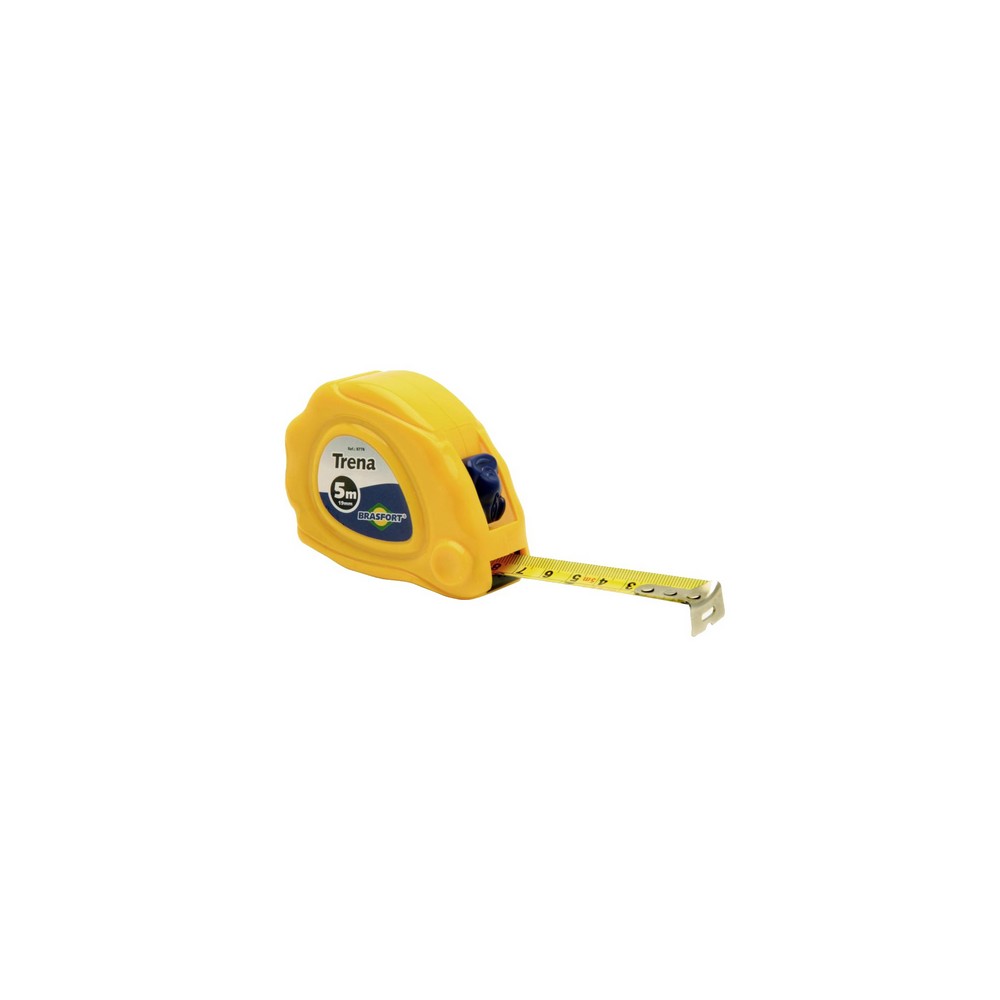 Trena Color Abs com Trava 5M X 19mm Brasfort 8778