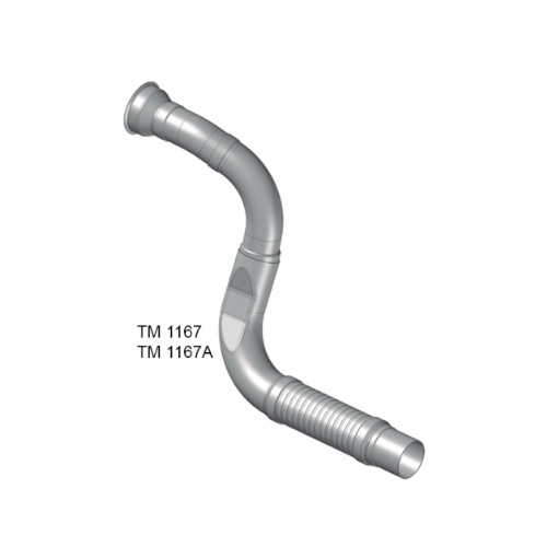 Tubo de Saída do Motor InoX Fabbof TM1167