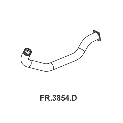Tubo dianteiro Mastra FR3854D, foto 4