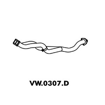Tubo do Motor Mastra VW0307D