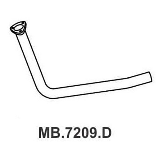 Tubo do Motor Mastra MB7209D