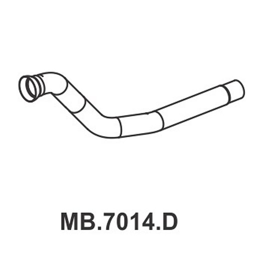 Tubo do Motor Mastra MB7014D