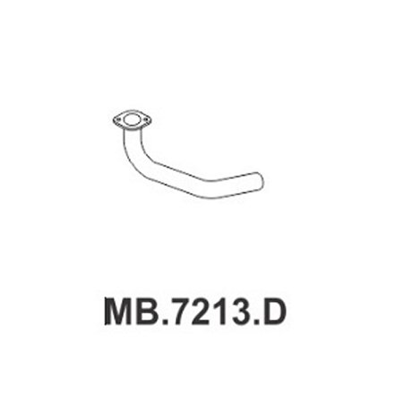 Tubo do Motor Mastra MB7213D