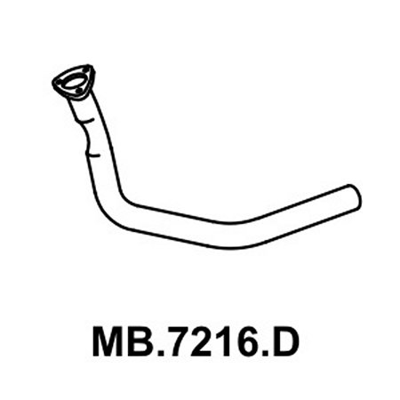 Tubo do Motor Mastra MB7216D