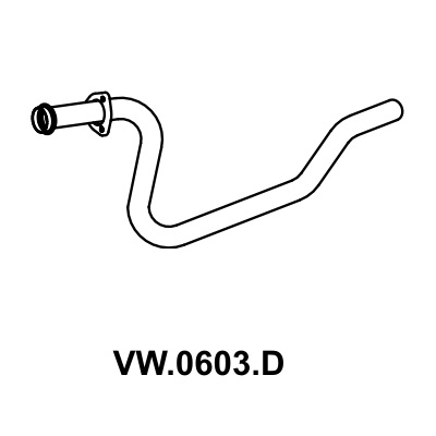 Tubo do Motor Mastra VW0603D