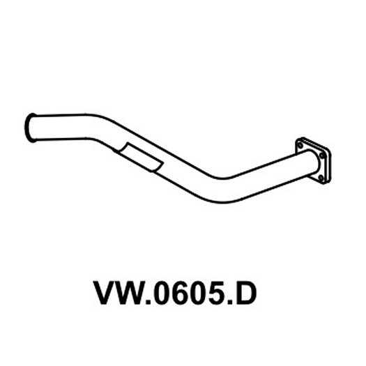 Tubo do Motor Mastra VW0605D