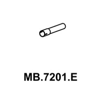Tubo Intermediário Mastra MB7201E