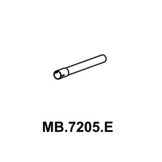 Tubo Intermediário Mastra MB7205E, foto 3