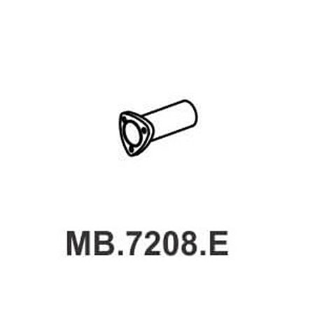 Tubo Intermediário Mastra MB7208E