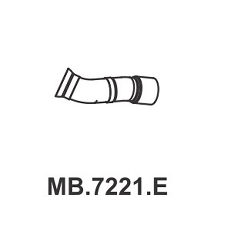 Tubo Intermediário Mastra MB7221E