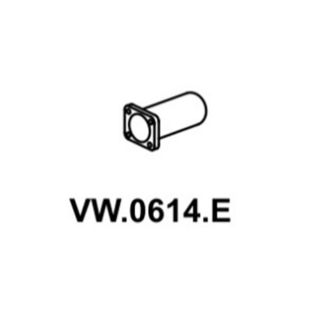 Tubo Intermediário Mastra VW0614E