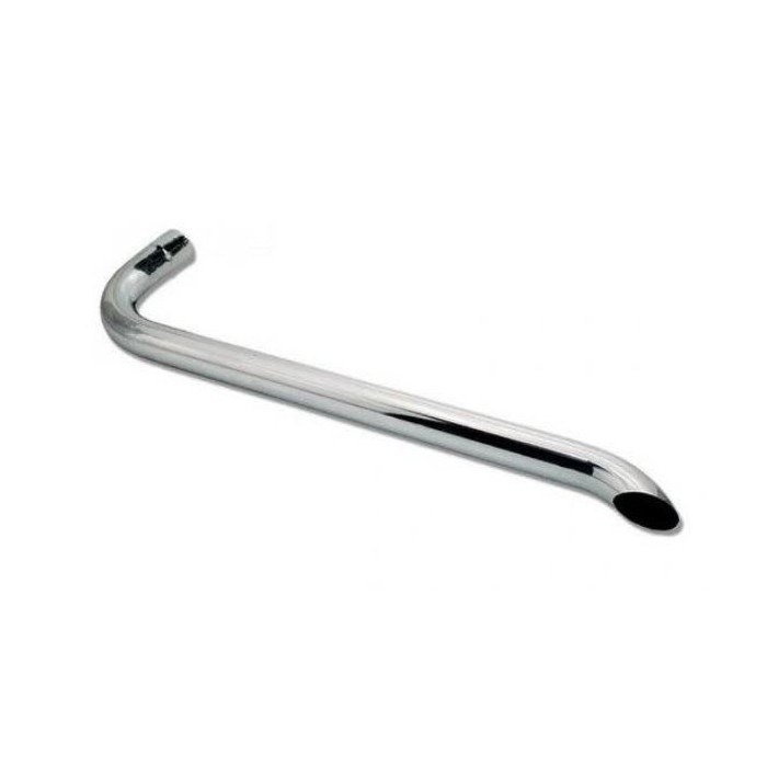 Tubo Lateral Cromado 4.1/2 Pol. Comprimento 1150mm Bepo M073C