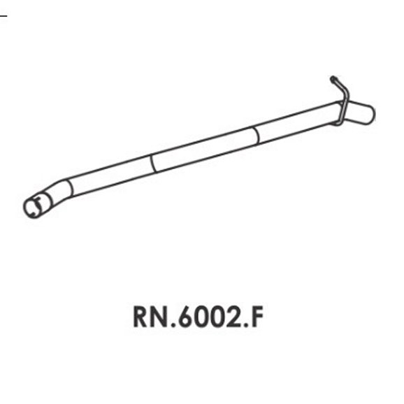 Tubo traseiro Mastra RN6002F