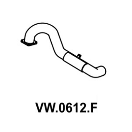 Tubo traseiro Mastra VW0612F