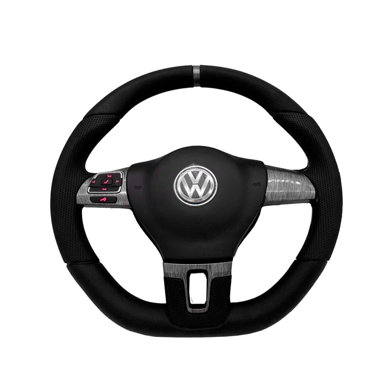 Volante de Direção Led Aço Modelo Jetta Guia Acessorios GAA00647
