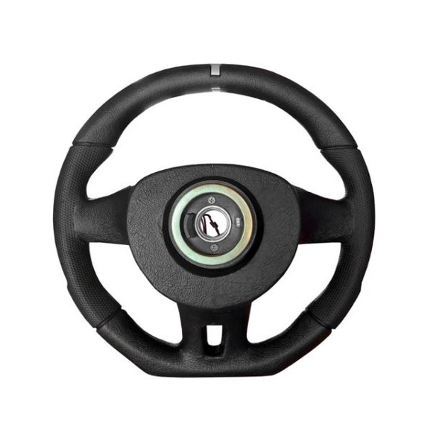 Volante de Direção Modelo Esportivo Preto com Cubo Guia Acessorios GAA00805