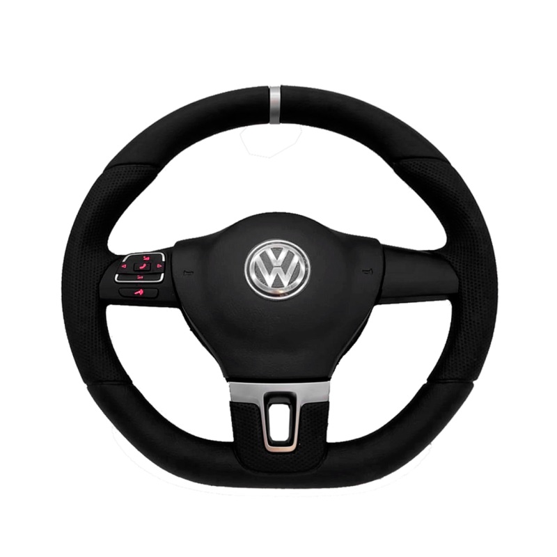 Volante de Direção Modelo Jetta Led Black Guia Acessorios GAA00658