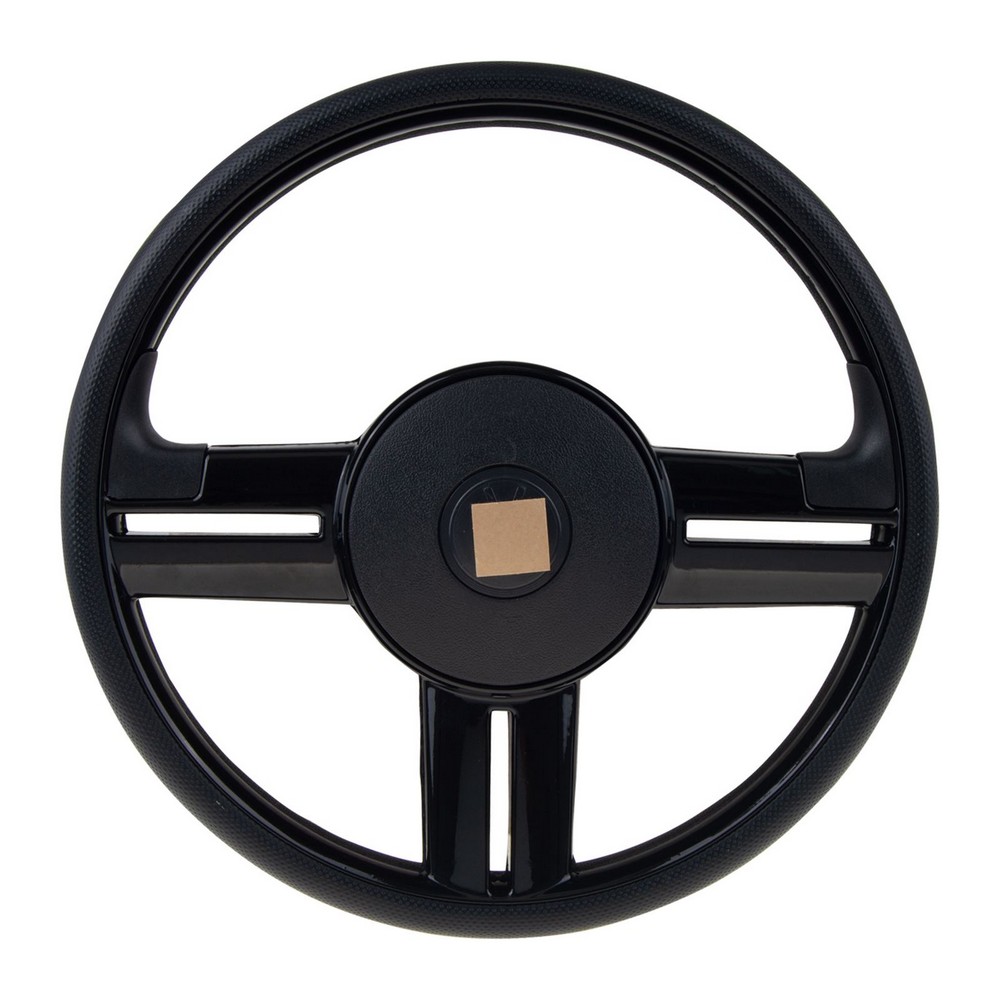 Volante de Direção Universal Rallye Plus Preto sem Cubo 370mm RD Volantes VE1707PT